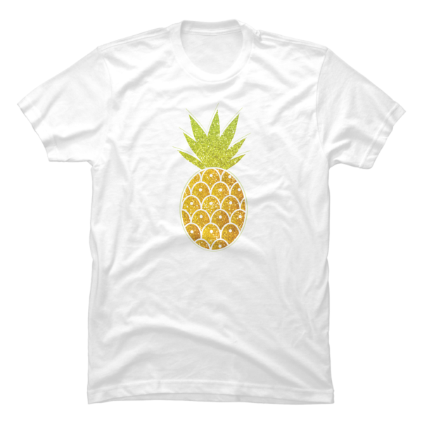 glitter pineapple shirt